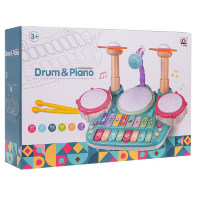 Būgnai + fortepijono muzikos rinkinys