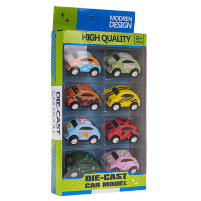 8 automobilių rinkinys