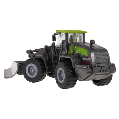 Metalinis ekskavatorius juodas - žalias