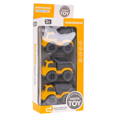 Statybinių transporto priemonių rinkinys