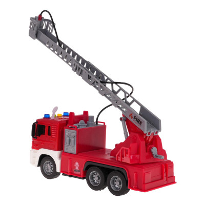 Ugniagesių automobilis su šviesomis ir garso funkcija 1:16