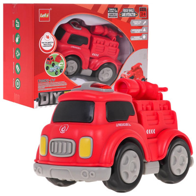 Magnetinis konstruojamas Ugniagesių departamento automobilis