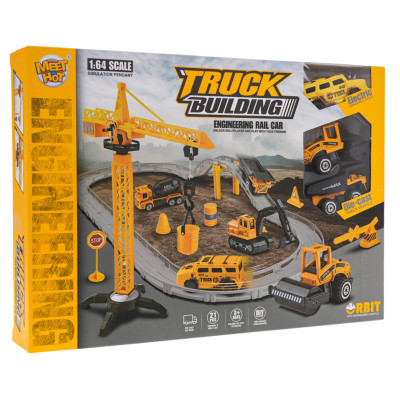 Vaikiška Lenktynių trasa "Statybos"