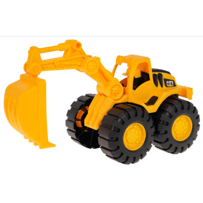 Ekskavatoriaus ir šalmo rinkinys