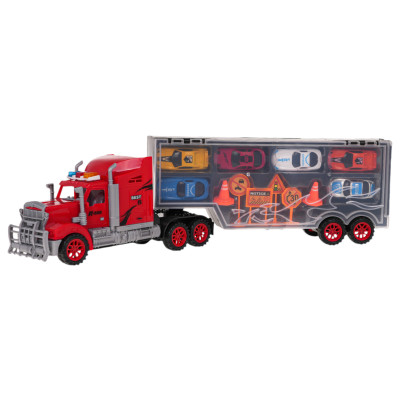 Automobiliai su sunkvežimiu ir priedais