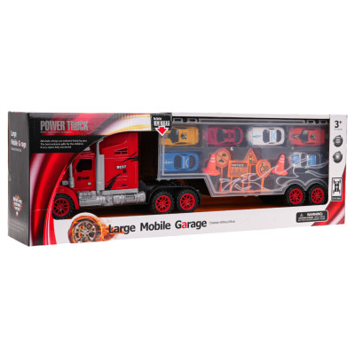 Automobiliai su sunkvežimiu ir priedais