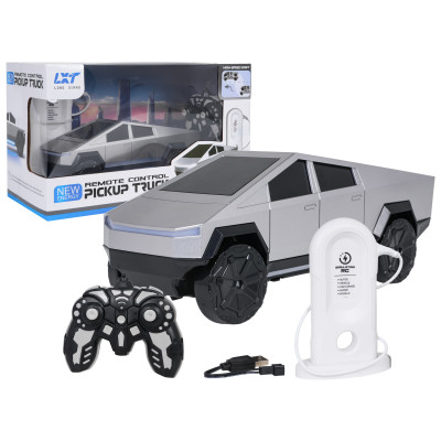 RC valdomas Tesla Cybertruck + įkrovimo stotis