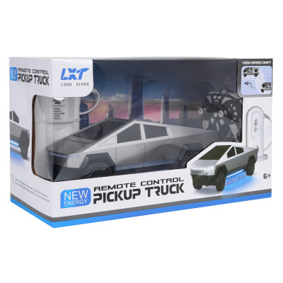 RC valdomas Tesla Cybertruck + įkrovimo stotis