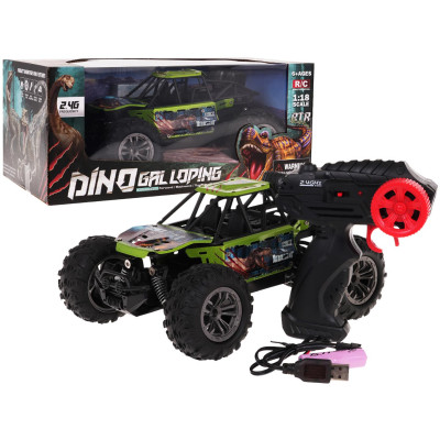 RC valdomas DINO Crawler automobilis 1:18