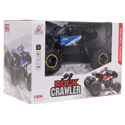 RC valdomas Vikšrinis MONSTER ROCK 1:16 mėlynas