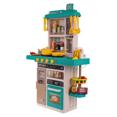 Vaikiška virtuvėlė su šviesos, garso ir vandens funkcija 50 vnt.