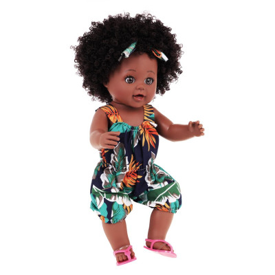 Juodaodė lėlė Baby + aksesuarai