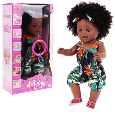 Juodaodė lėlė Baby + aksesuarai