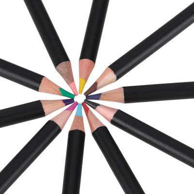 Spalvoti pieštukai dėkle, 120 vnt.