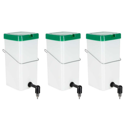 Lašelinė gertuvė triušiams ir graužikams 1l, 3 dalių rinkinys