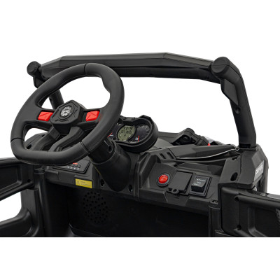Vaikiškas Elektrinis bagis ATV Defend, Juodas