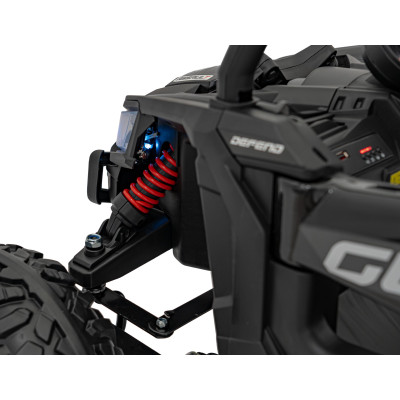 Vaikiškas Elektrinis bagis ATV Defend, Juodas