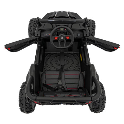 Vaikiškas Elektrinis bagis ATV Defend, Juodas