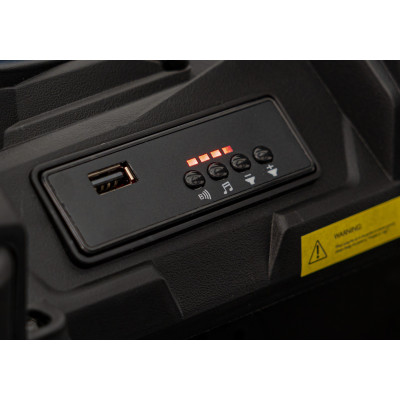 Elektrinis bagis ATV Defend juodas