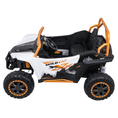 Vaikiškas elektrinis bagis Arctic Cat WILDCAT XX, Baltas