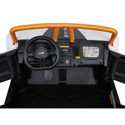 Vaikiškas elektrinis bagis Arctic Cat WILDCAT XX, Baltas