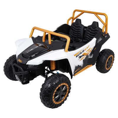 Vaikiškas elektrinis bagis Arctic Cat WILDCAT XX, Baltas