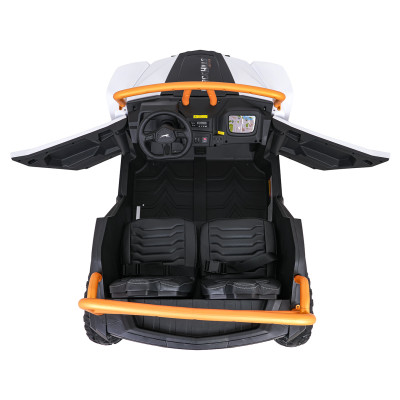 Vaikiškas elektrinis bagis Arctic Cat WILDCAT XX, Baltas