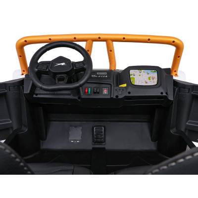 Vaikiškas elektrinis bagis Arctic Cat WILDCAT XX, Baltas