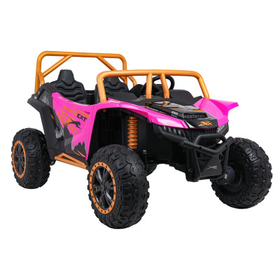 Vaikiškas elektrinis bagis Arctic Cat WILDCAT XX, Rožinis