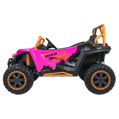 Vaikiškas elektrinis bagis Arctic Cat WILDCAT XX, Rožinis