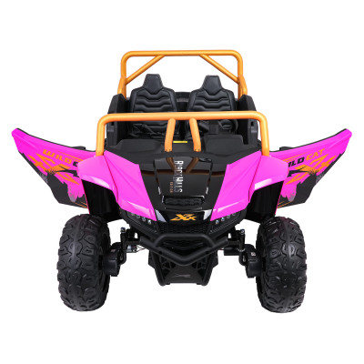Vaikiškas elektrinis bagis Arctic Cat WILDCAT XX, Rožinis
