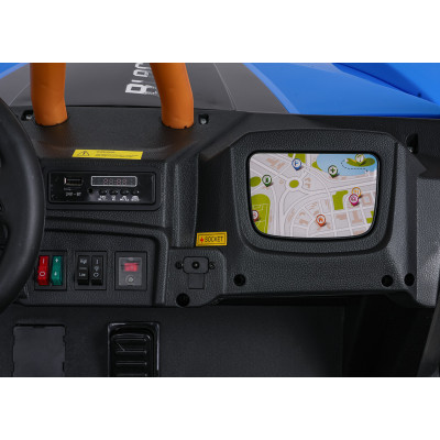 Vaikiškas elektrinis bagis Arctic Cat WILDCAT XX, Mėlynas