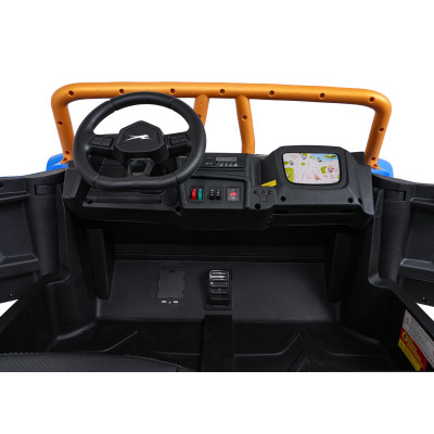 Vaikiškas elektrinis bagis Arctic Cat WILDCAT XX, Mėlynas