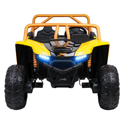 Vaikiškas elektrinis bagis Arctic Cat WILDCAT XX, Geltonas
