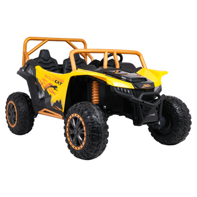 Vaikiškas elektrinis bagis Arctic Cat WILDCAT XX, Geltonas