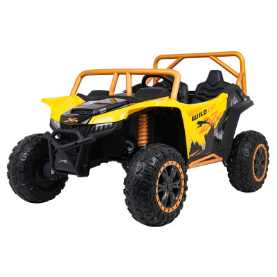 Vaikiškas elektrinis bagis Arctic Cat WILDCAT XX, Geltonas