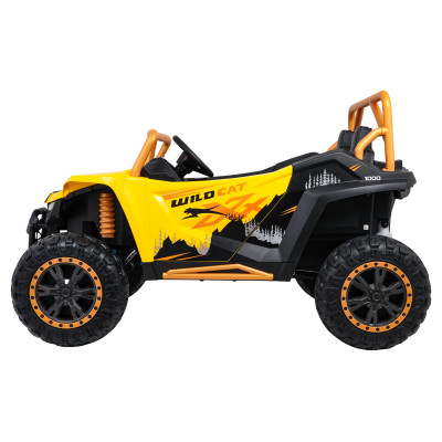 Vaikiškas elektrinis bagis Arctic Cat WILDCAT XX, Geltonas