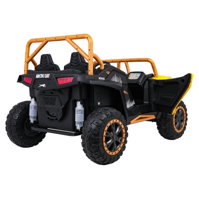 Vaikiškas elektrinis bagis Arctic Cat WILDCAT XX, Geltonas