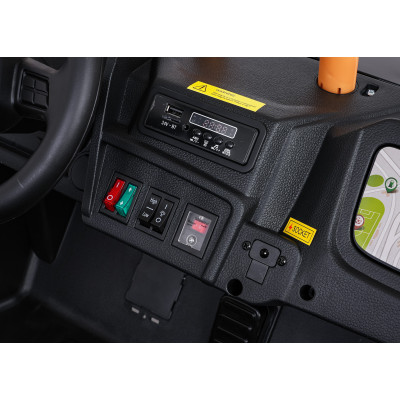 Vaikiškas elektrinis bagis Arctic Cat WILDCAT XX, Geltonas
