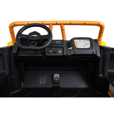 Vaikiškas elektrinis bagis Arctic Cat WILDCAT XX, Geltonas