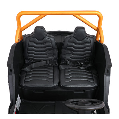 Vaikiškas elektrinis bagis Arctic Cat WILDCAT XX, Geltonas
