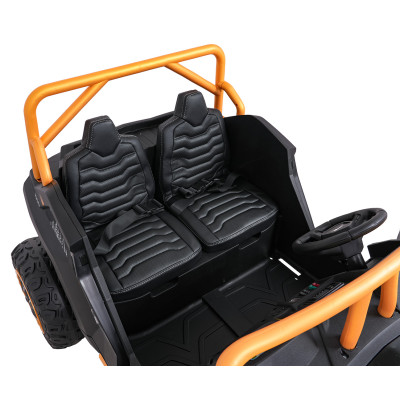 Vaikiškas elektrinis bagis Arctic Cat WILDCAT XX, Geltonas