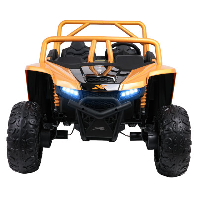Vaikiškas elektrinis bagis Arctic Cat WILDCAT XX, Auksinis