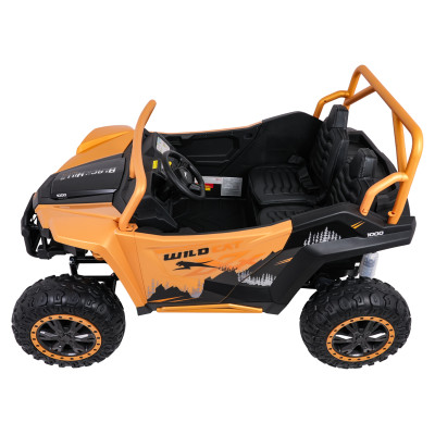 Vaikiškas elektrinis bagis Arctic Cat WILDCAT XX, Auksinis