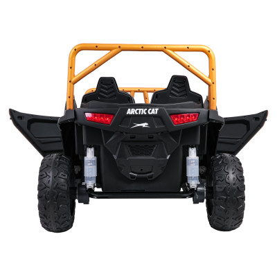 Vaikiškas elektrinis bagis Arctic Cat WILDCAT XX, Auksinis