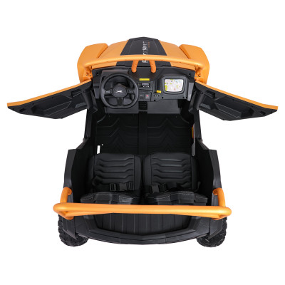 Vaikiškas elektrinis bagis Arctic Cat WILDCAT XX, Auksinis