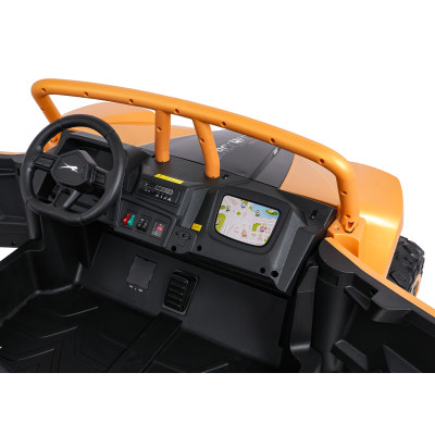 Vaikiškas elektrinis bagis Arctic Cat WILDCAT XX, Auksinis