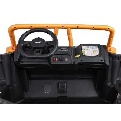 Vaikiškas elektrinis bagis Arctic Cat WILDCAT XX, Auksinis