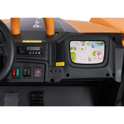Vaikiškas elektrinis bagis Arctic Cat WILDCAT XX, Auksinis