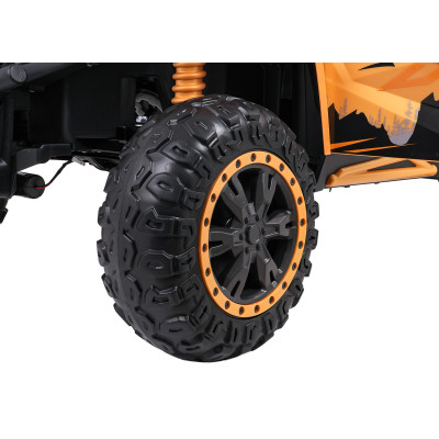 Vaikiškas elektrinis bagis Arctic Cat WILDCAT XX, Auksinis